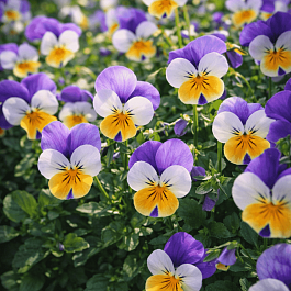 Виола рогатая Evo mini peach due