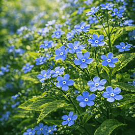 Бруннера сибирская Незабудка