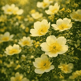 Лапчатка кустарниковая Primrose Beauty