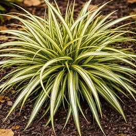 Осока птиценожковая Variegata