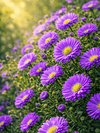 Астра Ново-бельгийская Magic Purple