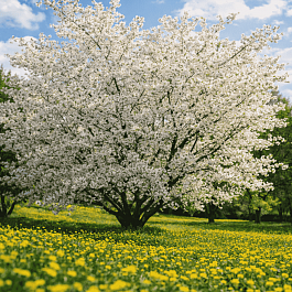 Вишня птичья Plena