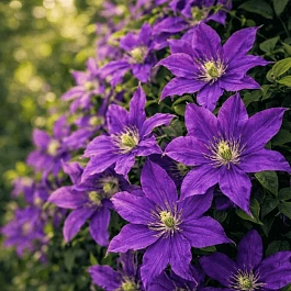 Клематис  Polish Spirit