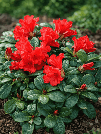 Рододендрон ползучий Scarlet Wonder