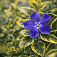 Барвинок малый Blue And Gold