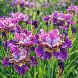 Ирис сибирский Charming Billy
