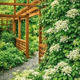 Гортензия плетистая Petiolaris