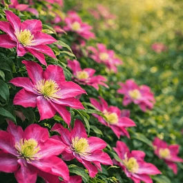 Клематис гибридный Kakio