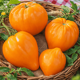 Томат Бычье Сердце оранжевое