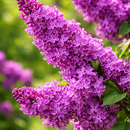 Сирень обыкновенная Огни Донбасса