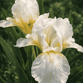 Ирис карликовый Liliy White