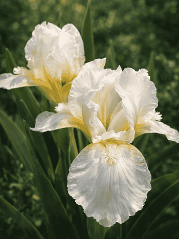 Ирис карликовый Liliy White