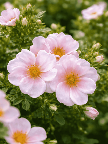 Лапчатка кустарниковая  Притти Полли