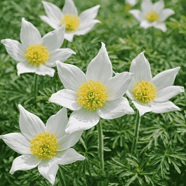 Прострел обыкновенный Pulsar White