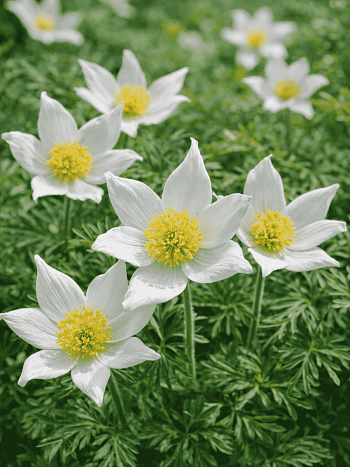 Прострел обыкновенный Pulsar White