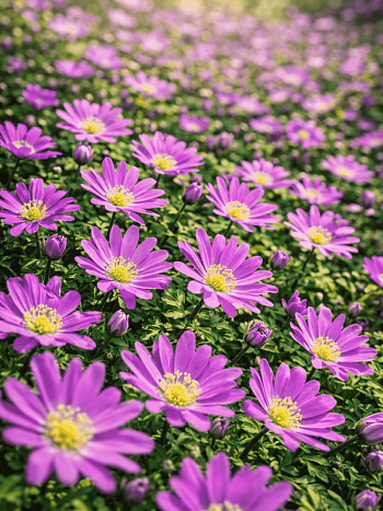 Анемона Violet Star