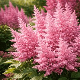 Астильба гибридная Younique Silverypink