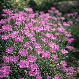 Гвоздика гратианополитанская Blauigel