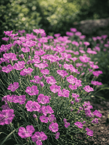 Гвоздика гратианополитанская Blauigel
