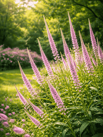 Вероникаструм виргинский Roseum