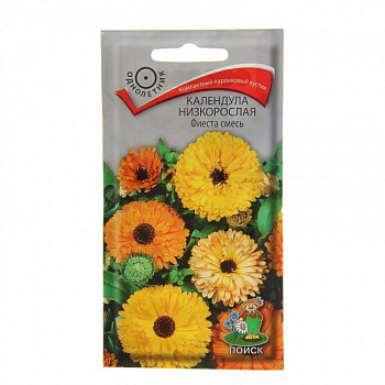 Календула низкорослая Фиеста смесь Календула низкорослая Фиеста смесь