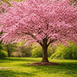 Вишня мелкопильчатая Pink Perfection