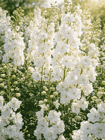 Дельфиниум Magic Fountain Pure White