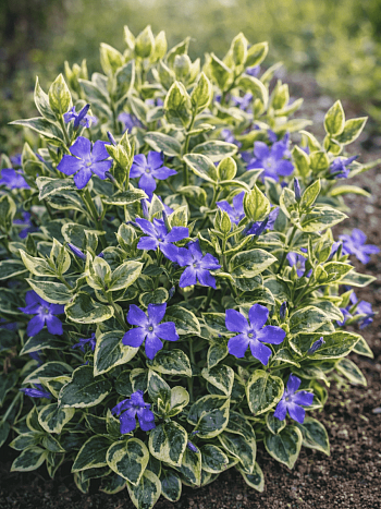 Барвинок малый Highland Variegata