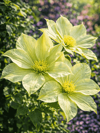 Клематис гибридный Moonlight