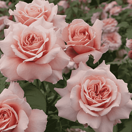 Роза Флорибунда Botticelli