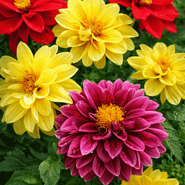 Георгина гибридная Figaro Mix