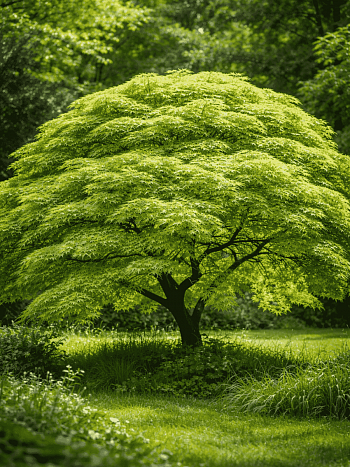 Клен веерный