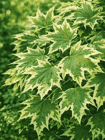 Клен остролистный Drummondii