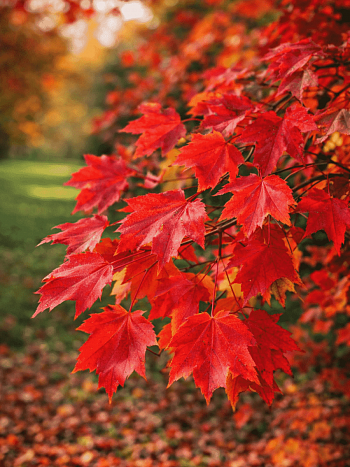 Клен красный Autumn Radiance