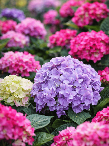 Гортензия крупнолистная Mix