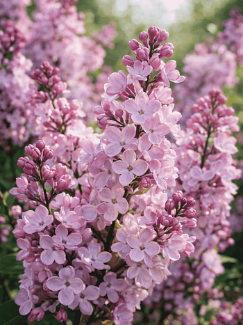 Сирень  гиацинтовая  Maiden's Blush