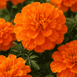 Бархатцы отклоненные Bonanza Deep Orange