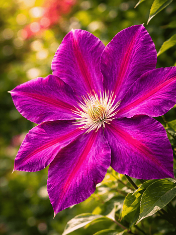 Клематис гибридный Grunwald