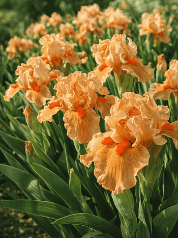 Ирис карликовый Orange Caper