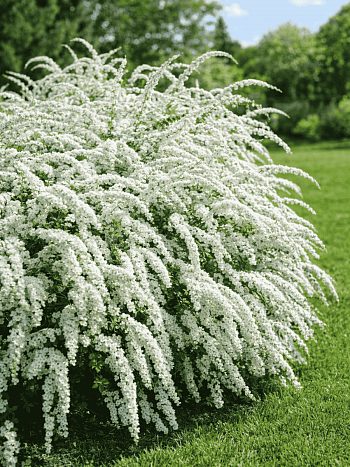 Спирея серая Grefsheim