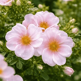 Лапчатка кустарниковая  Притти Полли