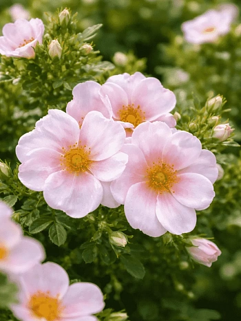 Лапчатка кустарниковая  Притти Полли