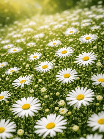 Астра кустарниковая Snowsprite