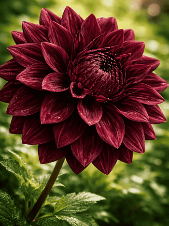 Георгина Black Barbara