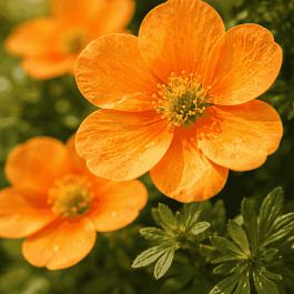 Лапчатка кустарниковая Orange Star