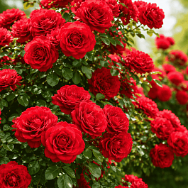 Роза Плетистая Simpatia