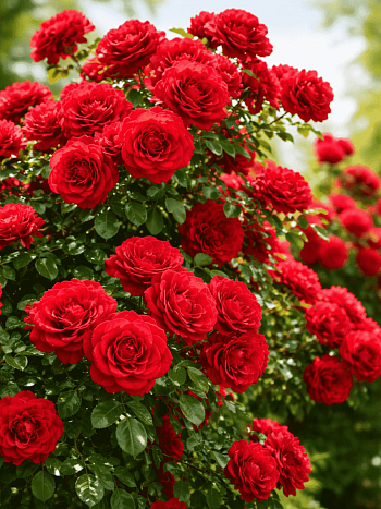 Роза Плетистая Simpatia