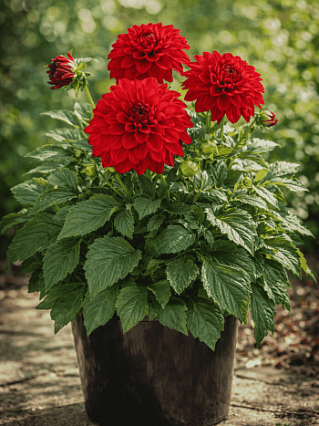 Георгин Dahlietta Surprise Elsa