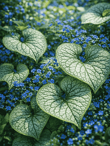 Бруннера крупнолистная Alchemy Silver