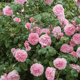 Роза Английская кустовая  Strawberry Hill